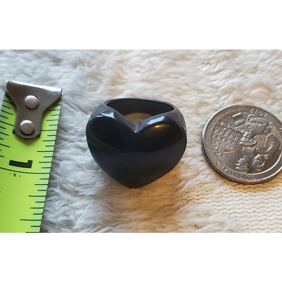 Heart stone ring - Picture 2 of 6